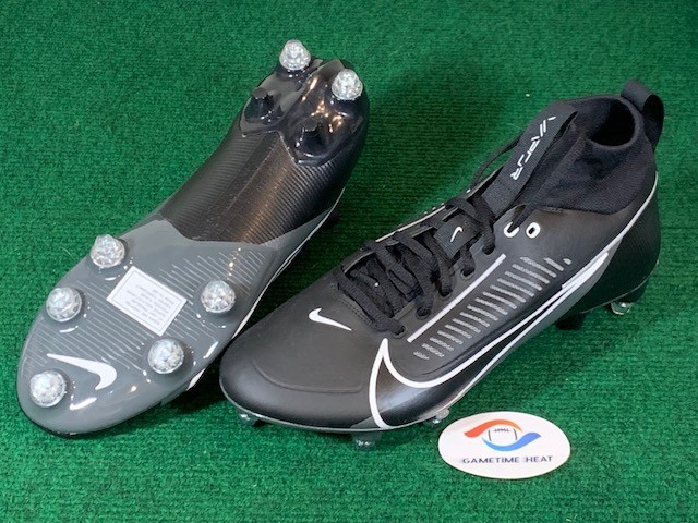 Nike Vapor Edge 360 Pro 2 D Football Cleats Black White  display picture 3