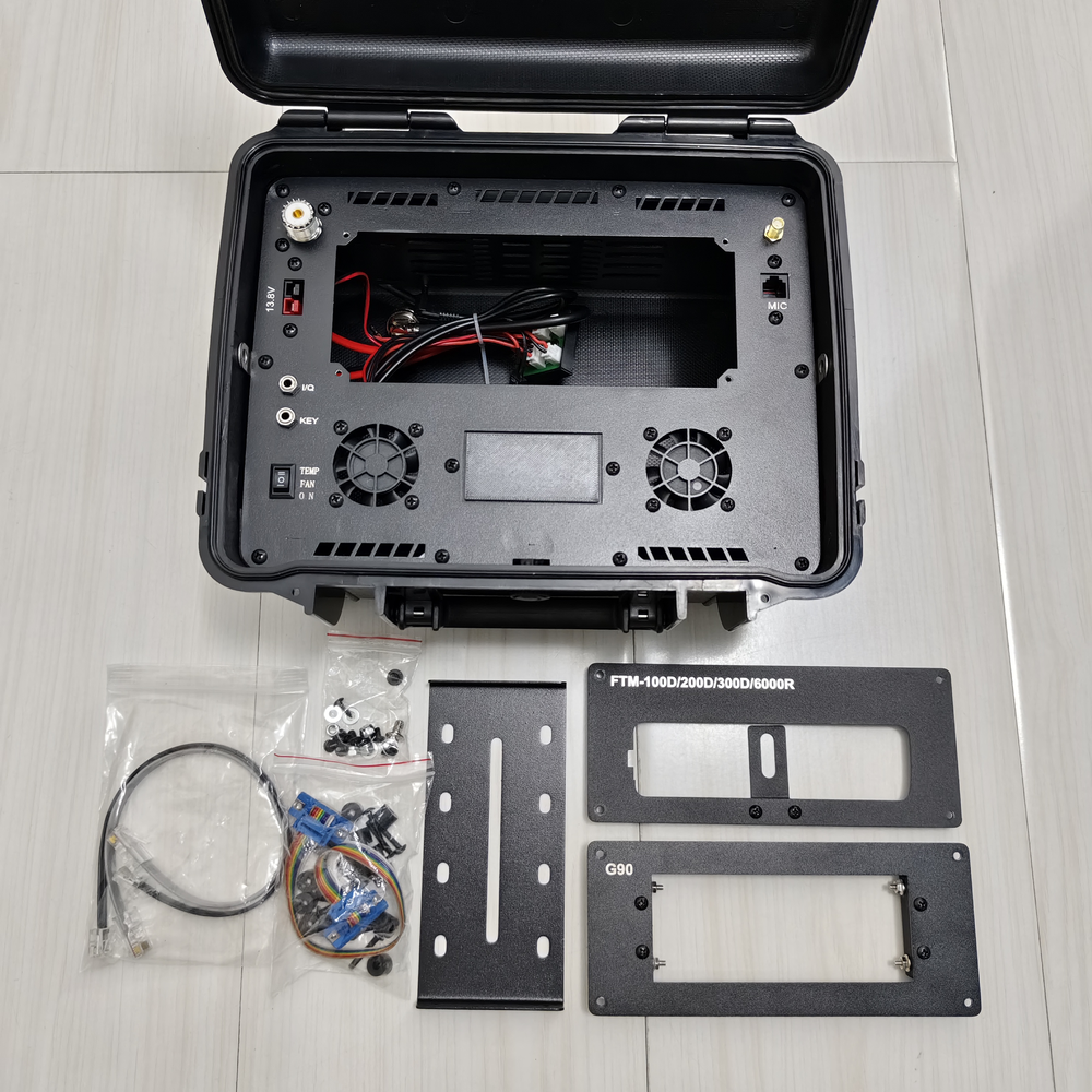 Waterproof Storage Carry Case Radio Box for Xiegu G90 YAESU