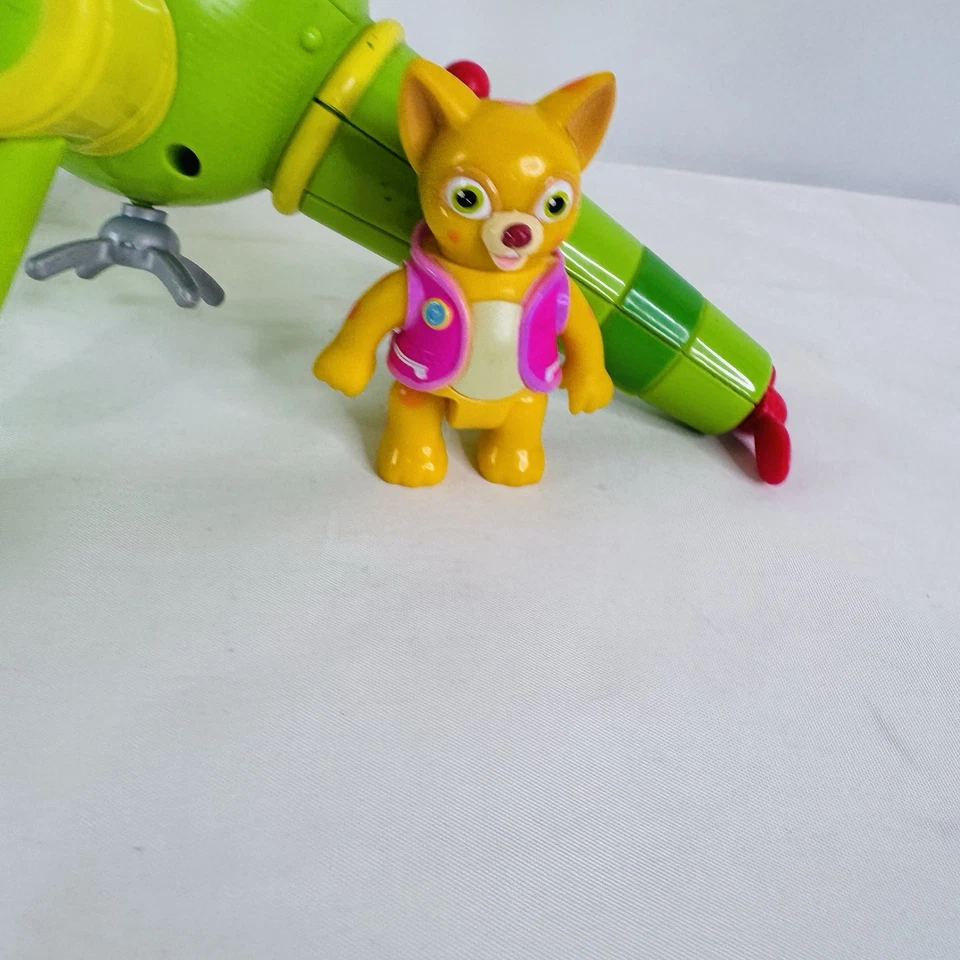 Agente Especial Oso Pájaro Giratorio con Dottie & Wolfie Lote Gancho de Agarro Disney Foto 3 de 4