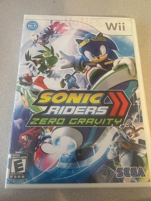 Nintendo Wii Sonic Riders : Zero Gravity  game ( free shipping  to canada  )