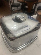 Kromex USA square Cake Plate