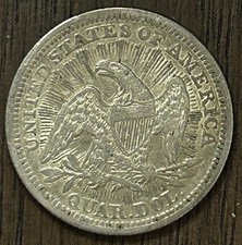 1853 シーテッド リバティ クォーター 1853 O Seated Liberty Quarter Coin Value Prices, Photos & Info