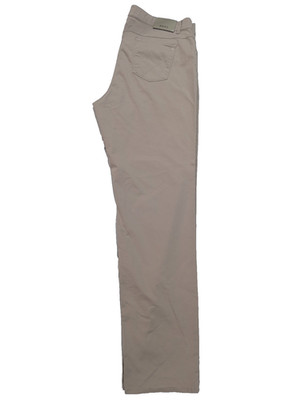 Brax Pants Mens 40x34  Cooper Fancy Cotton Stretch Sesame/Khaki