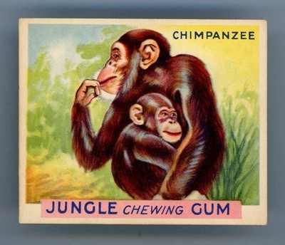 1933 R78 Jungle Gum #4 Chimpanzee EXCELLENT **NONS**