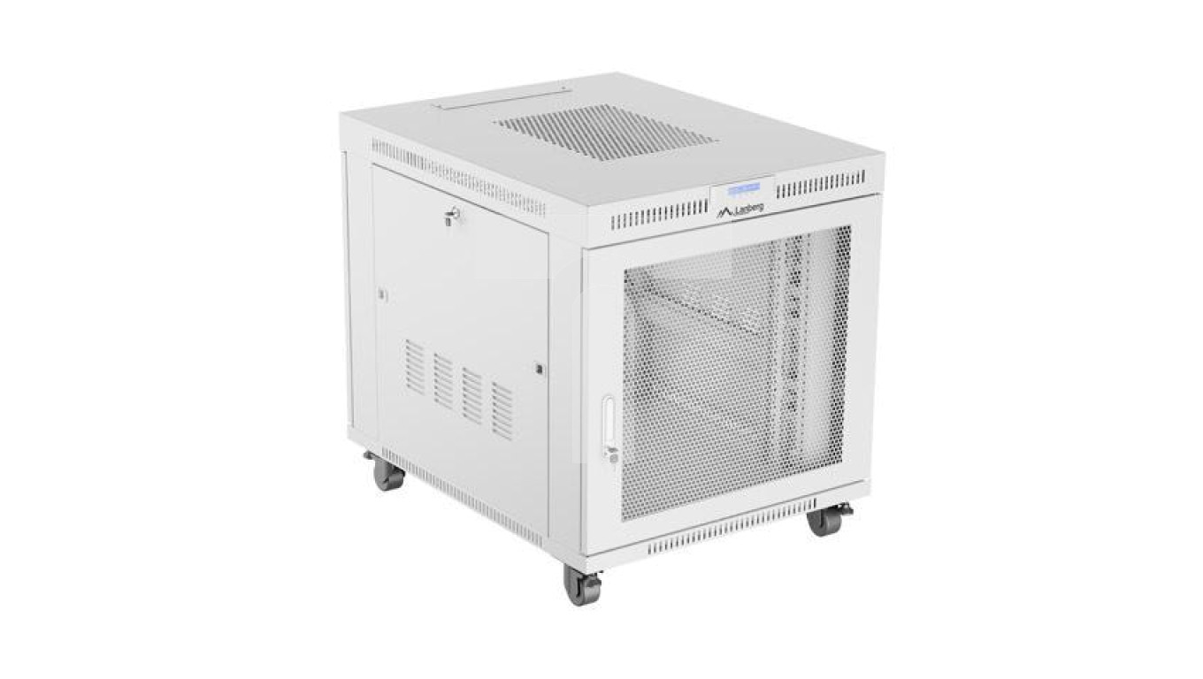 RACK Built In Wardrobe Standing 19 15U 800X1000 Grey Perforated Door LCD  /T2UK