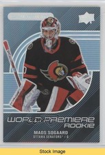 2022-23 Upper Deck Ovation World Premiere Mads Sogaard #WP-37 READ g9x
