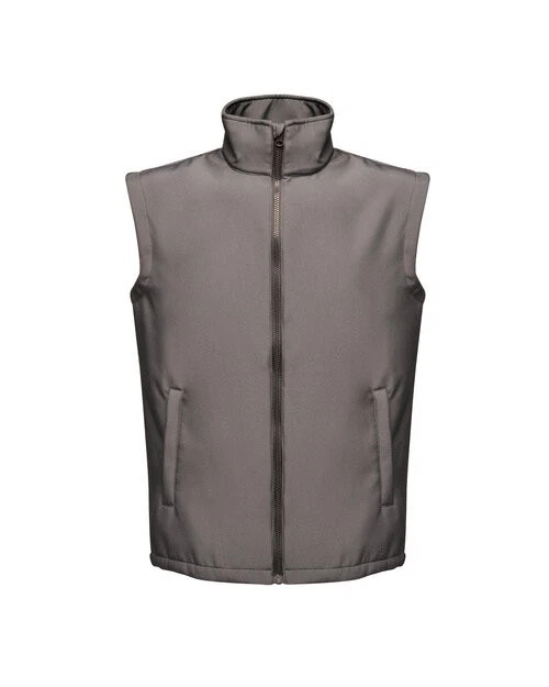 Grey Regatta RG306 Softshell Gilet Bodywarmer Showerproof Workwear