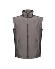 Grey Regatta RG306 Softshell Gilet Bodywarmer Showerproof Workwear