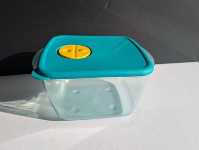 Tupperware RockNServe Medium Container + Lid 6-1/4 Cup 3384A & 3386A Lid Green