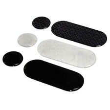 Bike It Spots & Strips Black Motorcycle Sticky Tank Pad Motorbike Protector New