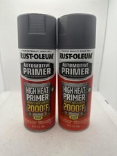 2 Pack Rust-Oleum 249340 High Heat Gray Prime...