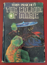TERRY PRATCHETT Colour of Magic HARDCOVER HC BCE DJ 1983 O15 Discworld