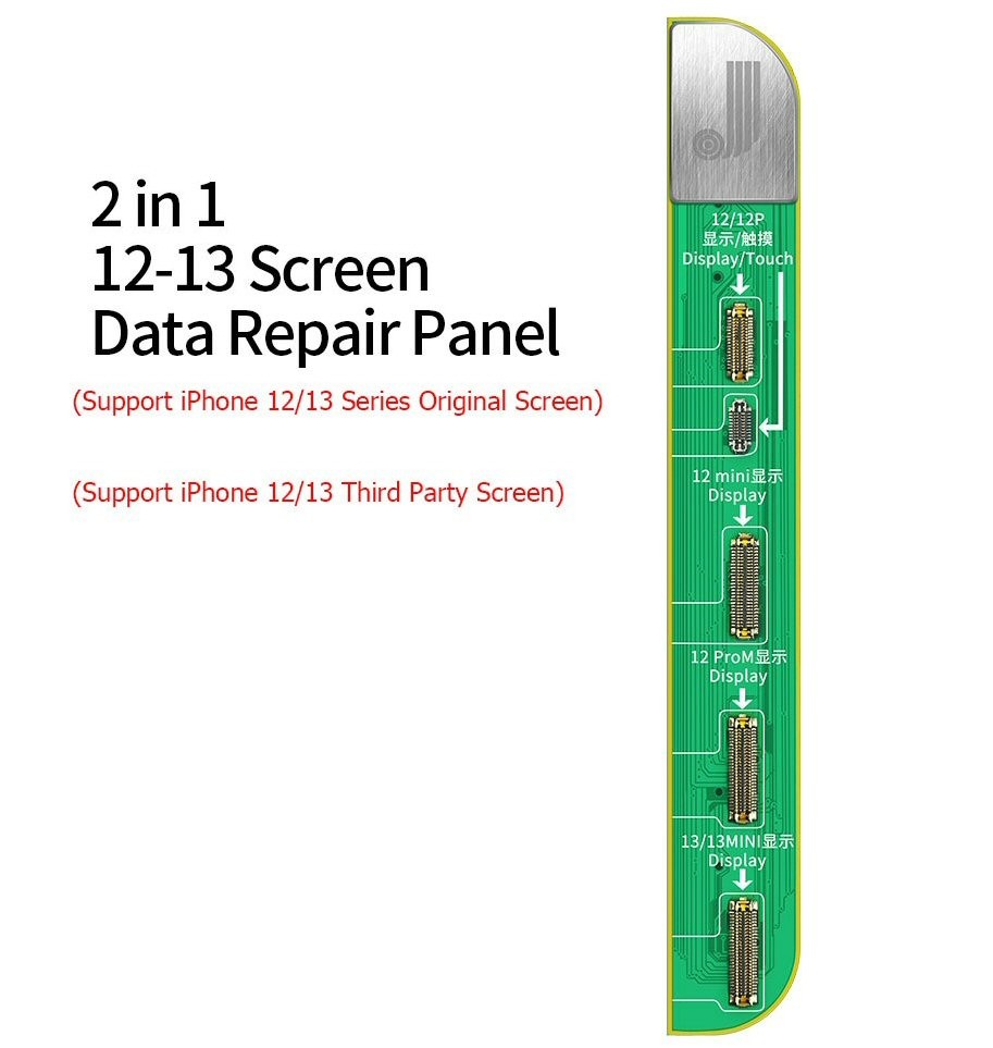 JC ID V1SE WLAN Programmierer – Mit 12 PCBs, Für IPhone Reparatur (Bildschirm, Batterie, Face ID)