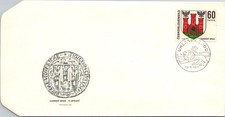 Vintage FDC Coat Of Arms Of Uherský Brod Czechoslovakia Scott #1745 c1971