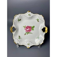 Alka-Kunst Alboth & Kaiser Bavaria Porcelain Demitasse Cup & Saucer Set #1861