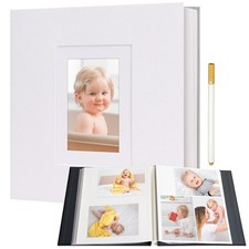 Photo Album Self Adhesive for 2x3 4x6 5x7 8x10 Pictures DIY Scrapbook 40 Blan...