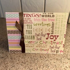 Merry Christmas Greeting Card with Envelope