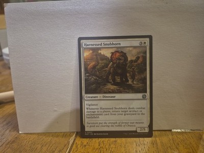 Harnessed Snubhorn  3 MTG  NM March of the Machine: The Aftermath (C)