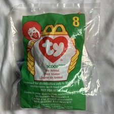 1998 McDonald's TY Scoop The Pelican 8 Teenie Beanie Babies