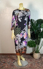 Etro Spa Via Spartaco 3 20135 Milano Italia Graphic Floral Print Dress - Size 46