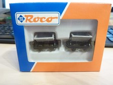 Roco 34500 Seitenkippwagen Set grau schwarz H0e 009 HO 1:87  in OVP