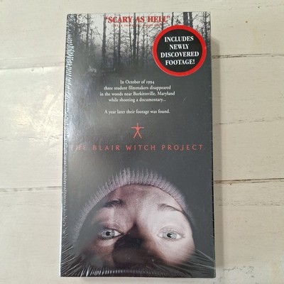 BLAIR WITCH PROJECT 1999 VHS Horror Found Footage Backwoods (NEW SEALED)