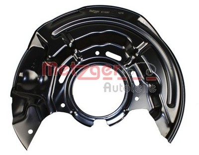 Vorderachse links METZGER 6115287 Spritzblech, Bremsscheibe für TOYOTA