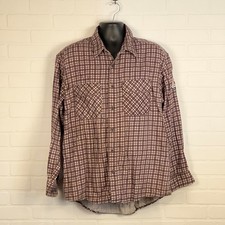 Bulwark FR Mens Shirt XL-RG Flame Resistant CAT2 2112 Plaid Button Down Workwear