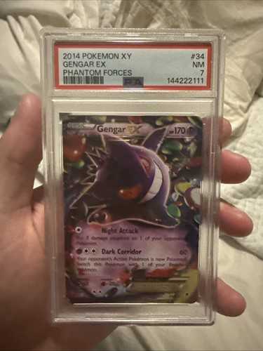Gengar-EX graded PSA 7 for sale on eBay