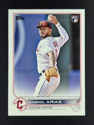 Gabriel Arias 2022 Topps Update Image Variation Short Print SP RC ROOKIE #US248