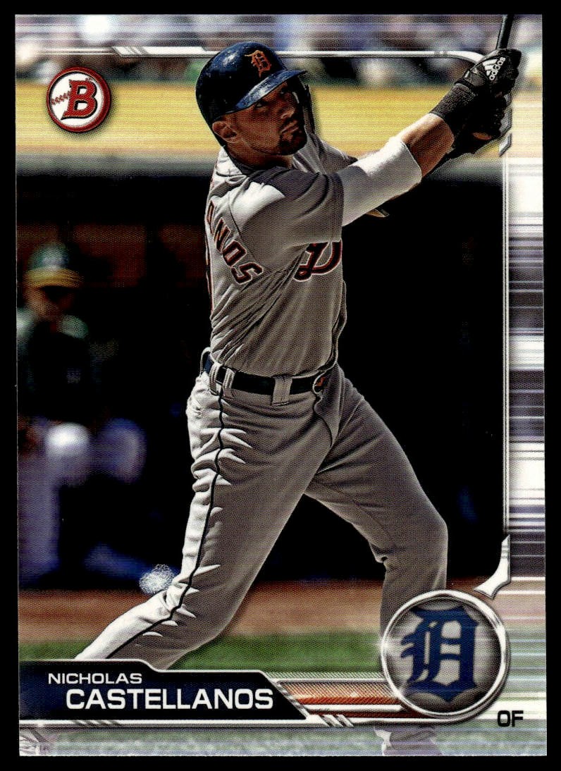 2019 Bowman Nicholas Castellanos #81