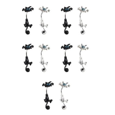 Set of 5 Mode-Nabelnagel Bauchschmuck Geschenk Für Frauen Mädchen