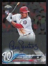 2018 Topps Chrome Rookie AUTO #RAASA Adrian Sanchez
