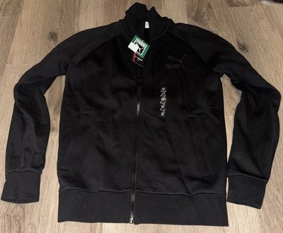 NWT Puma Iconic T7 Track Jacket Dk Black Iridescent Men Small 53617295