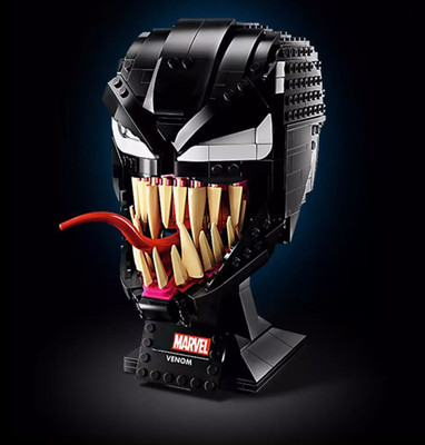 Marvel Venom Mask Head (76187) Bausteine MOC