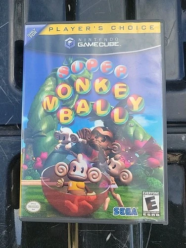 Super Monkey Ball Nintendo GAMECUBE 2001 - with Manual - Complete - VG