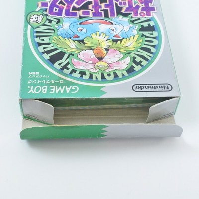 POKEMON GREEN No Map -00A Late Edition- Pocket Monsters Gameboy