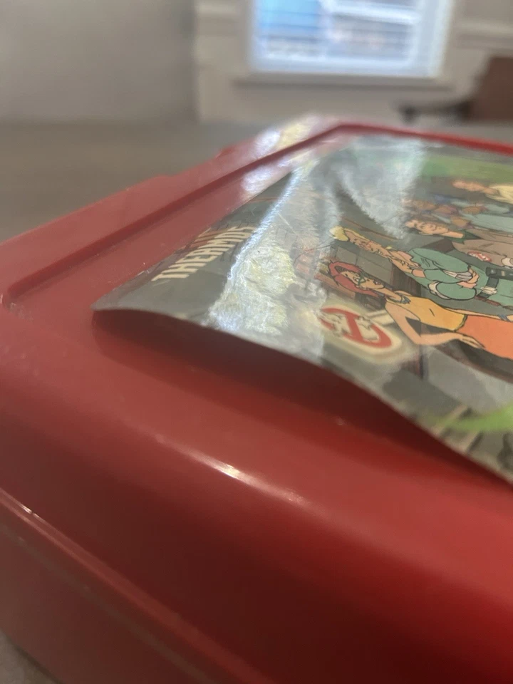 Vintage The Real Ghostbusters Lot Lunchbox Carrying Case and Repro Action Figure - Image 4 of 4