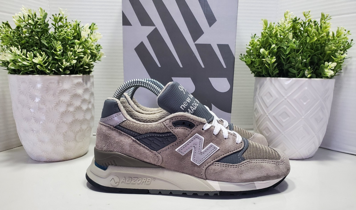 New Balance 998 Core Made in USA Grey Silver U998GR Men's 4