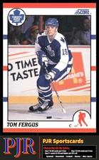 Tom Fergus 1990-91 Score American #285 Toronto Maple Leafs