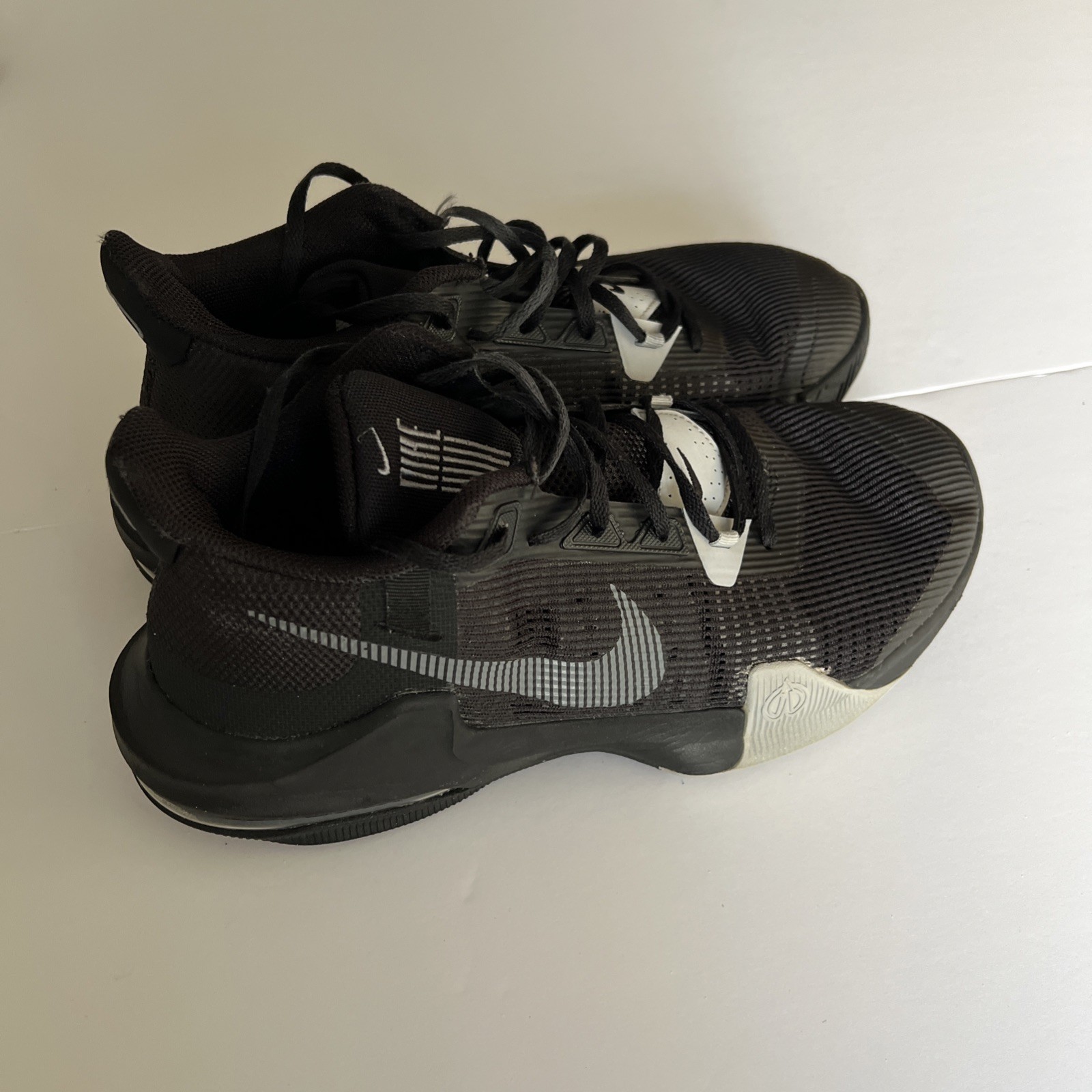 Nike Air Max Impact 3 Basketball Shoes, Black With Cool Grey, Size 11