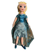 Disney Store Princess Elsa Frozen 20 Soft Plush Doll Stuffed Toy