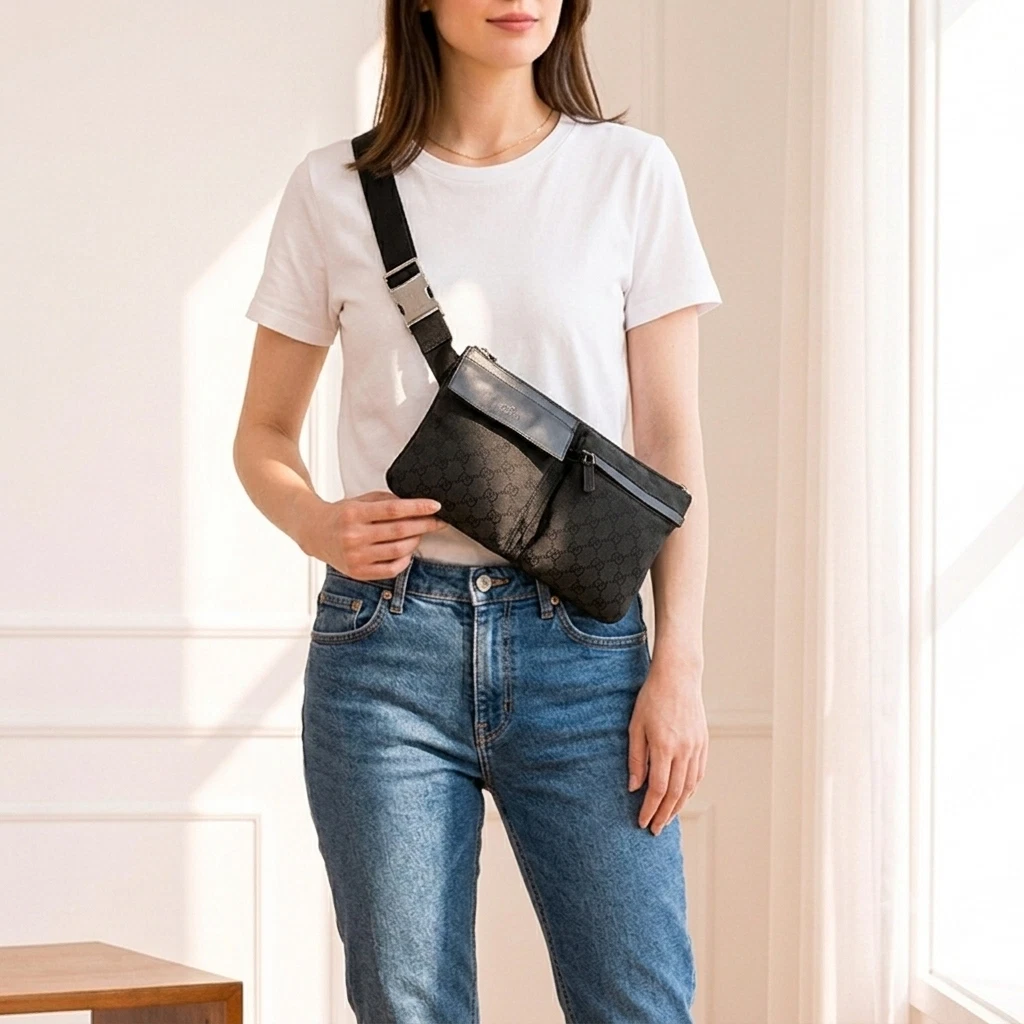 バッグ Gucci waist bag Gucci Waist Belt Bag for sale | eBay