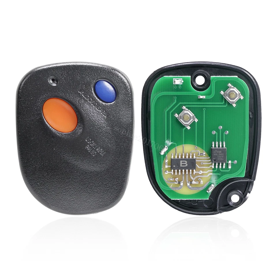2 chaveiro remoto de substituição para 2000 2001 2002 2003 2004 Subaru Legacy Outback - Imagem 2 de 4