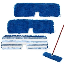 3 Pack Mop Heads Replacements for Ocedar Dual-Action Flip Mop, Spin Mop Repla...