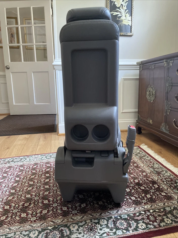 Honda Odyssey 2007 segunda fila asiento de salto medio tela gris (se adapta a 2005-2010) Foto 2 de 4