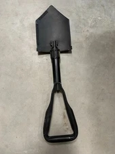 US Military AMES Serrated Entrenching Tool Tri-Fold Shovel New Surplus E-TOOL