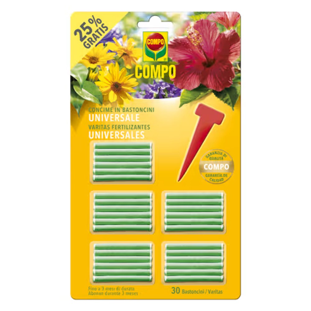 COMPO, CONCIME UNIVERSALE 30 BASTONCINI