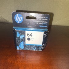 NEW - HP 64 Original Black Ink Cartridge - N9J90AN - June 2027