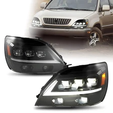 HCmotion LED Front Lamp For Lexus RX330 RX350 400H 1998-2002 Animation Headlight